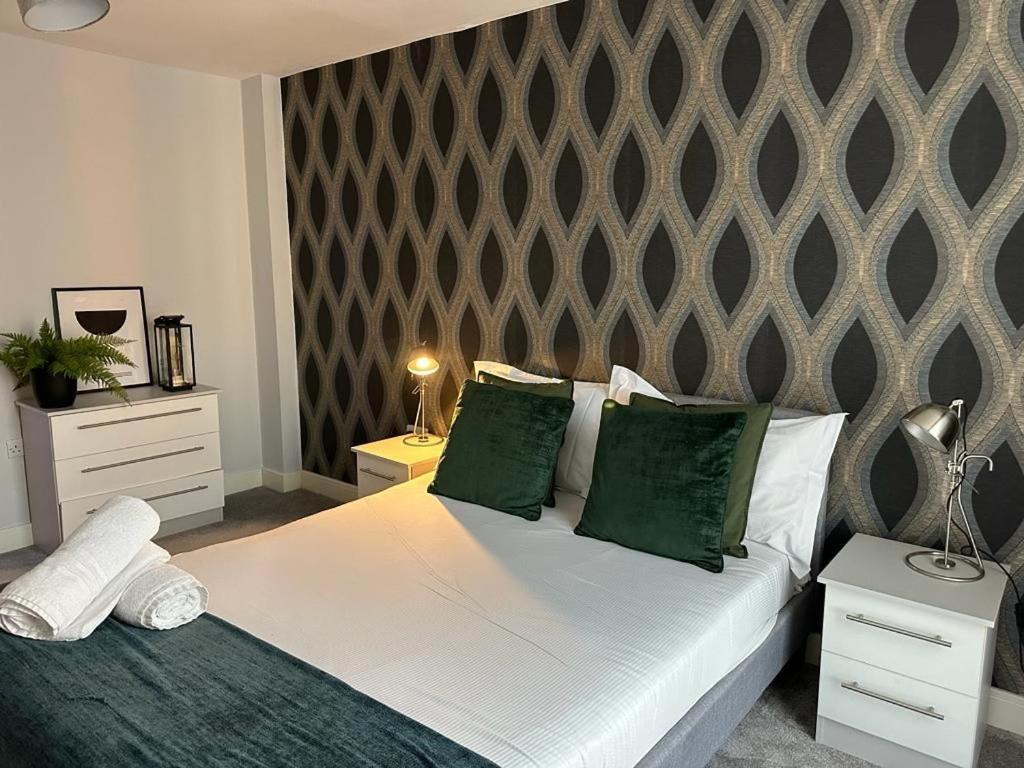 Luxury 9Ine Beautiful Bull Ring Apartment Free Parking バーミンガム エクステリア 写真